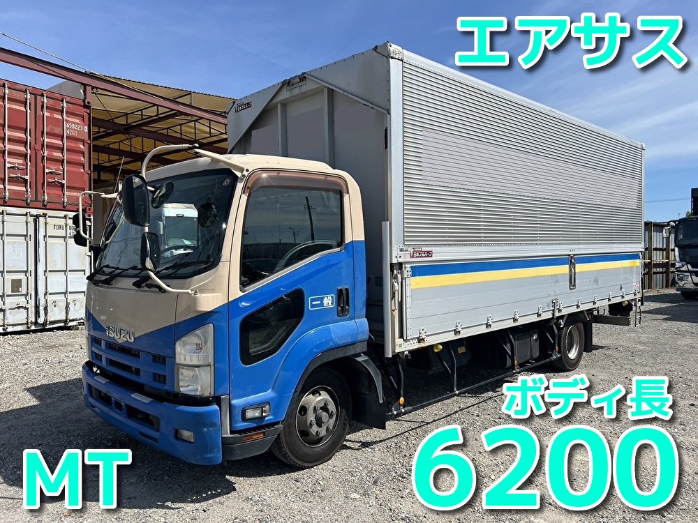 いすゞ 中型ワイド フォワード アルミウィング SKG-FRR90T2