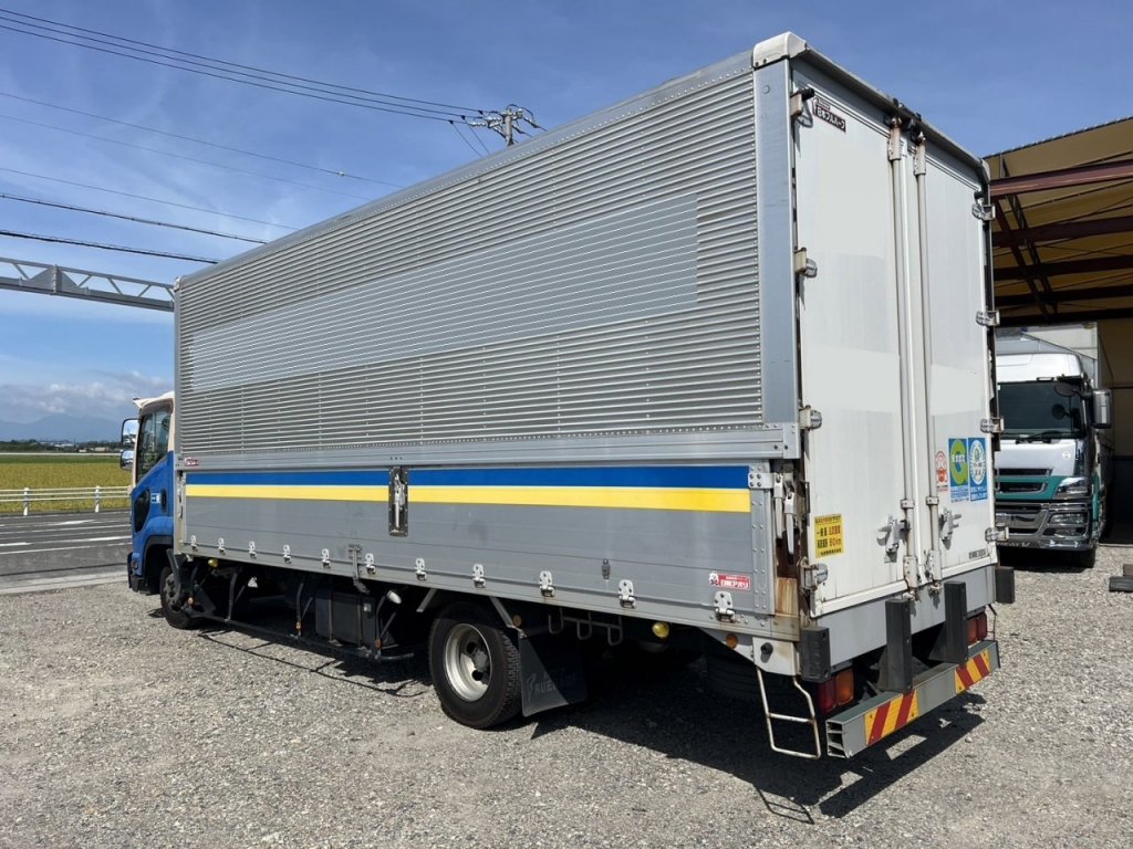 いすゞ 中型ワイド フォワード アルミウィング SKG-FRR90T2