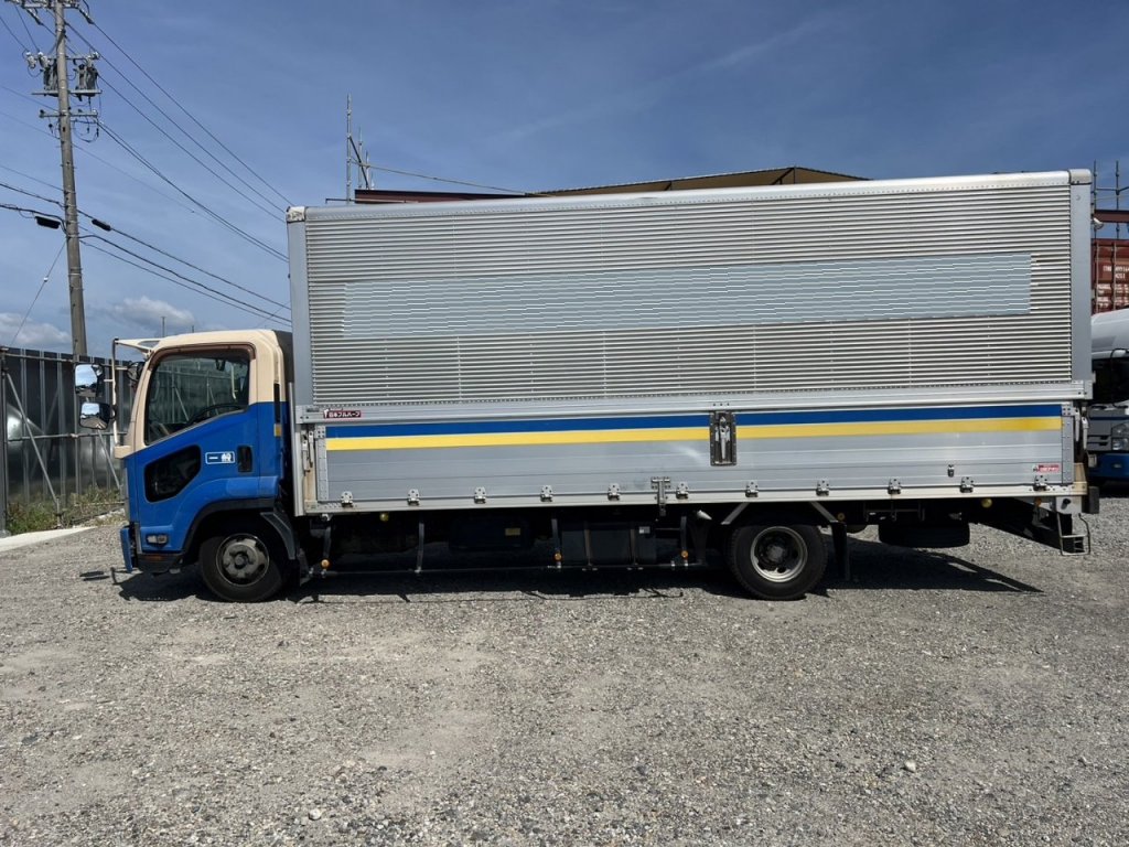 いすゞ 中型ワイド フォワード アルミウィング SKG-FRR90T2
