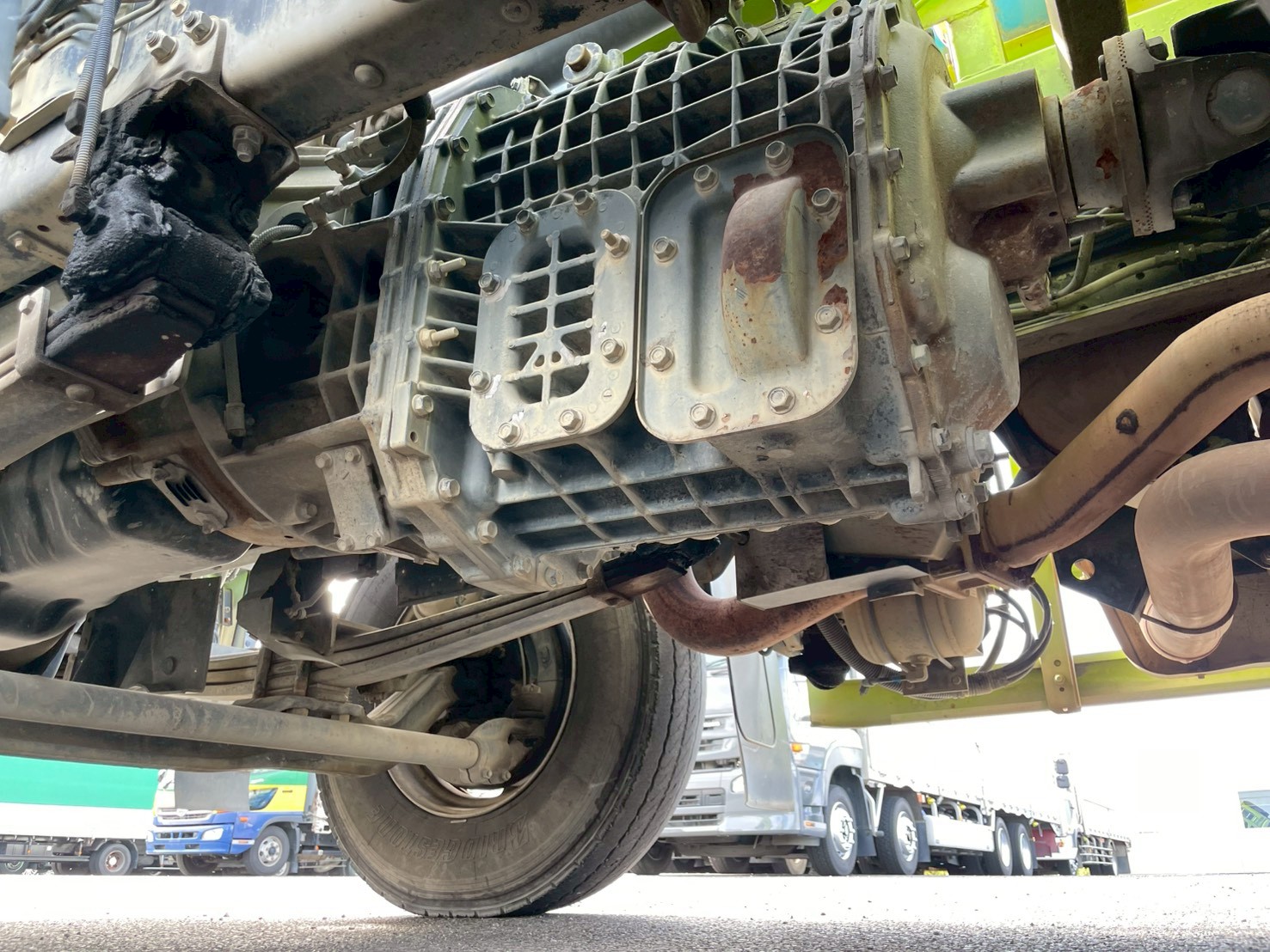 いすゞ 大型 ギガ ミキサー LKG-CXZ77AT