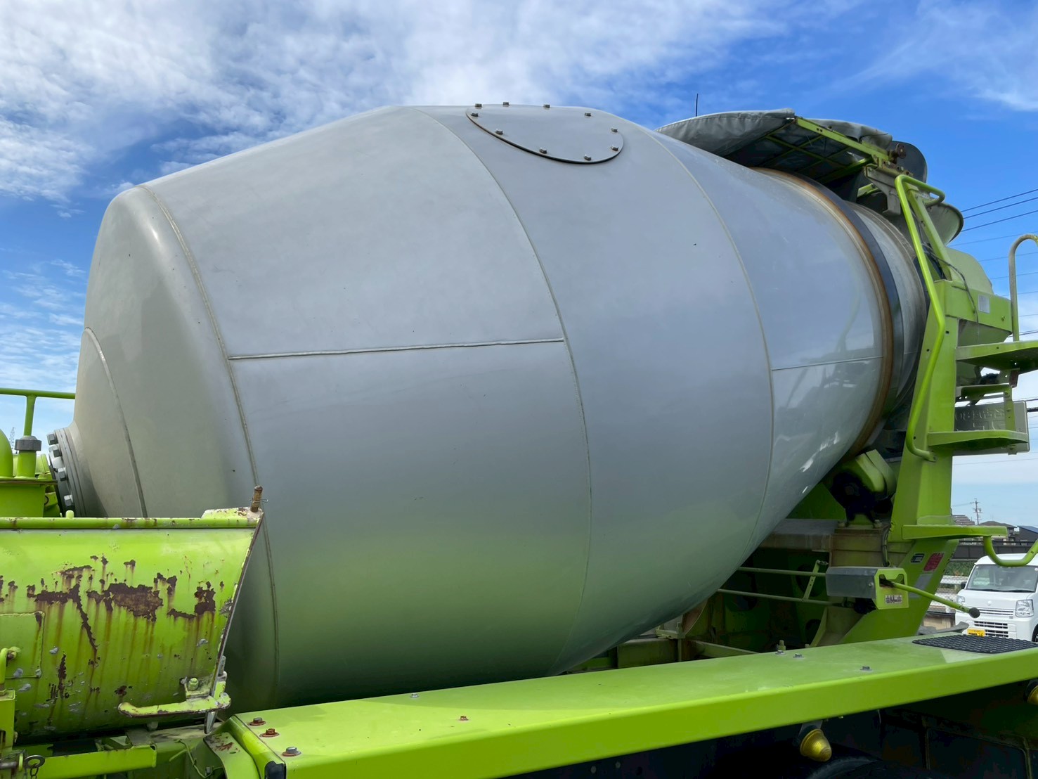 いすゞ 大型 ギガ ミキサー LKG-CXZ77AT