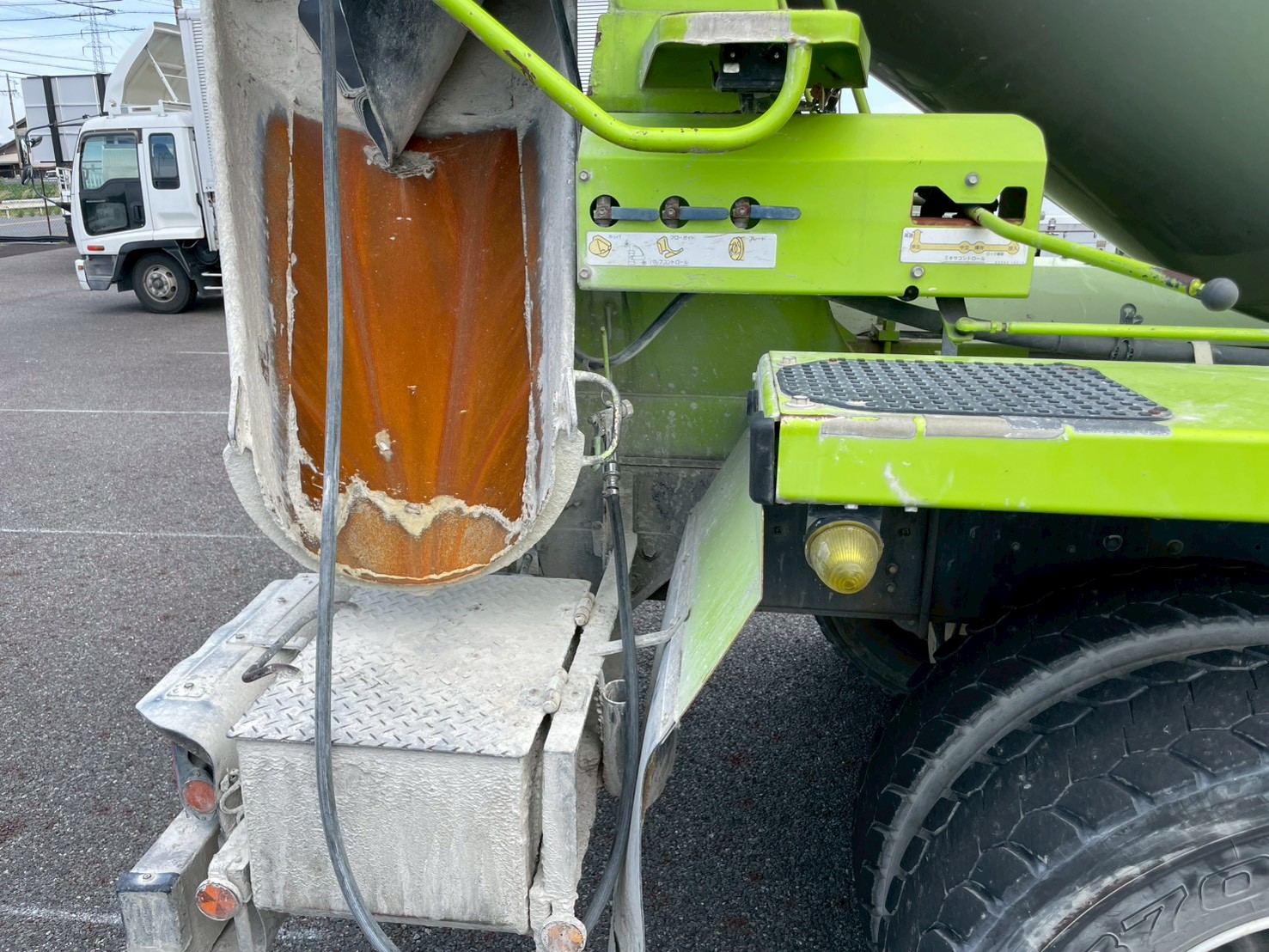 いすゞ 大型 ギガ ミキサー LKG-CXZ77AT