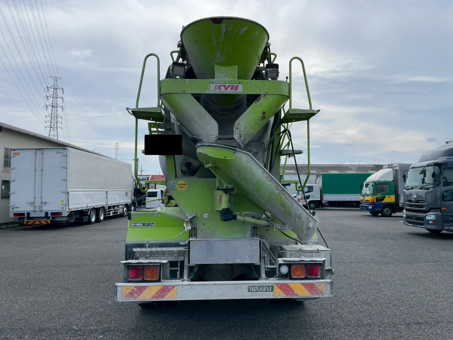 いすゞ 大型 ギガ ミキサー LKG-CXZ77AT