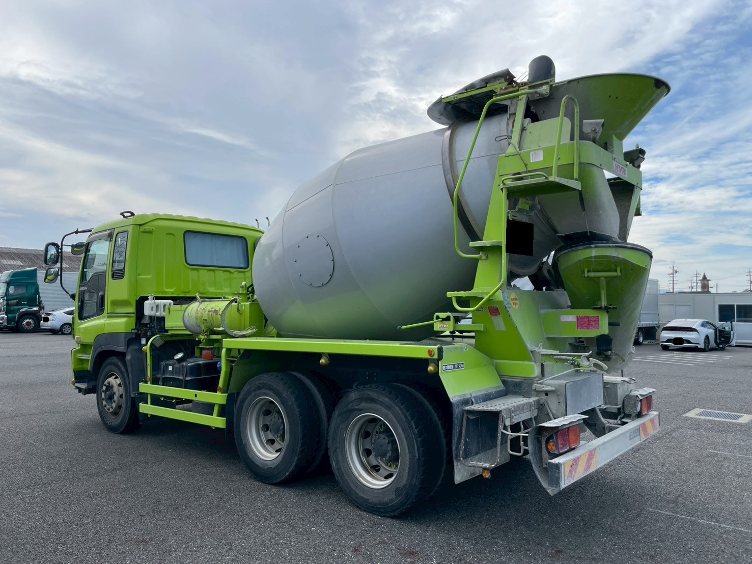 いすゞ 大型 ギガ ミキサー LKG-CXZ77AT