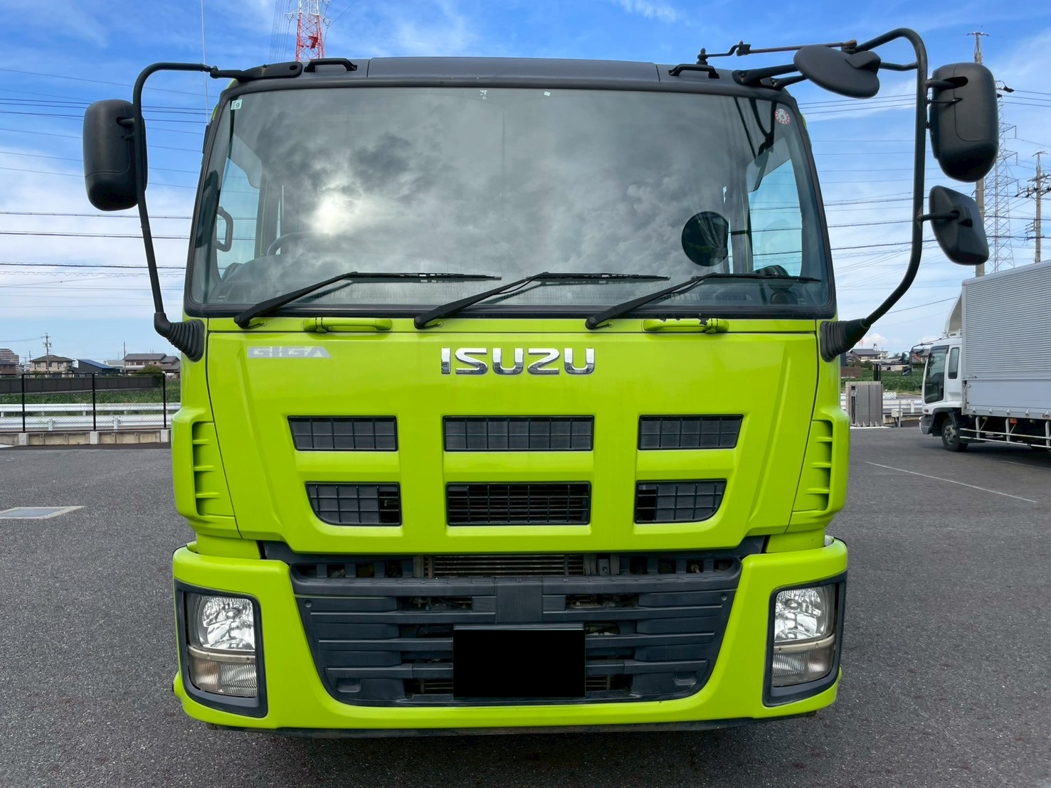 いすゞ 大型 ギガ ミキサー LKG-CXZ77AT