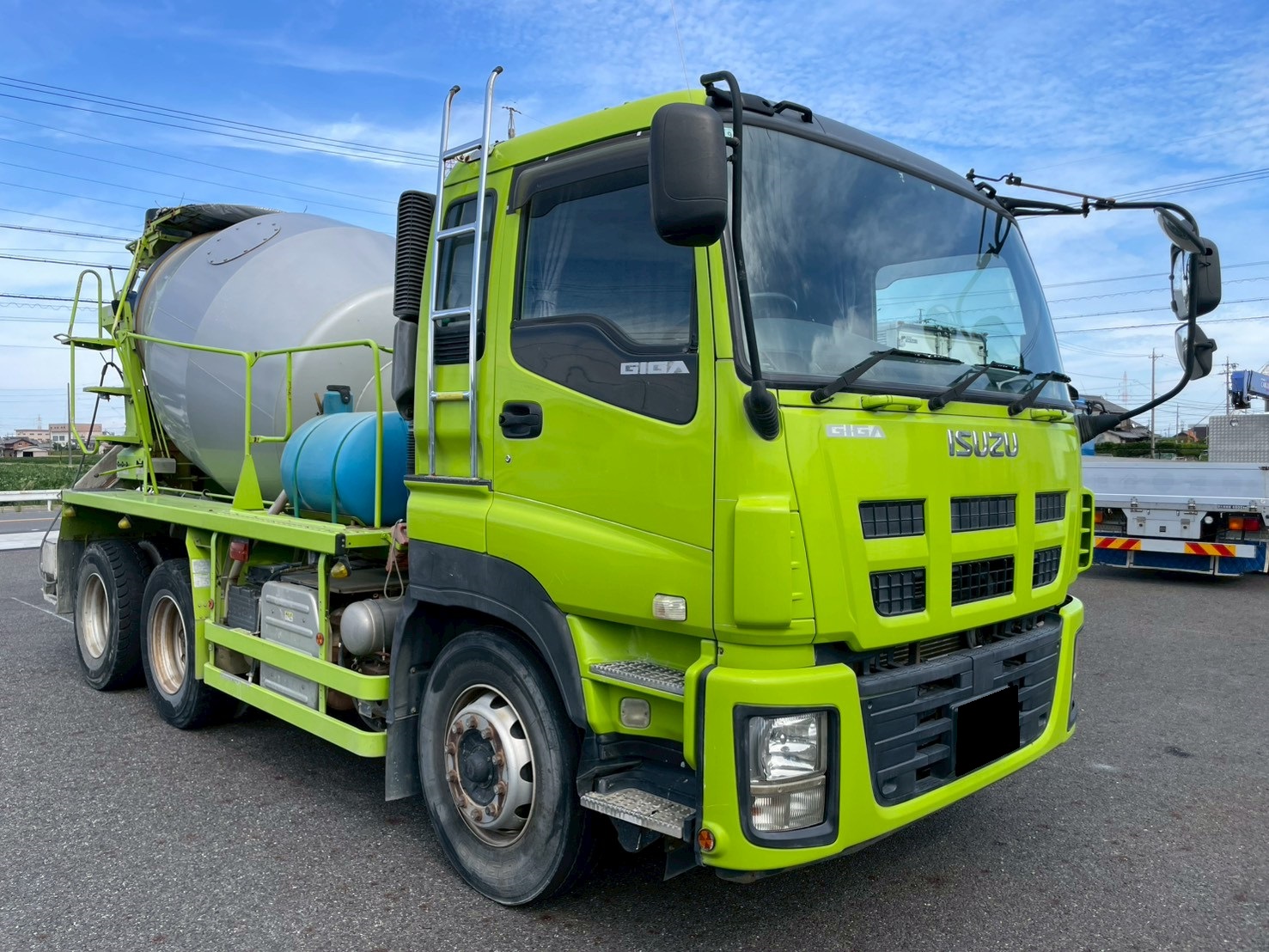 いすゞ 大型 ギガ ミキサー LKG-CXZ77AT