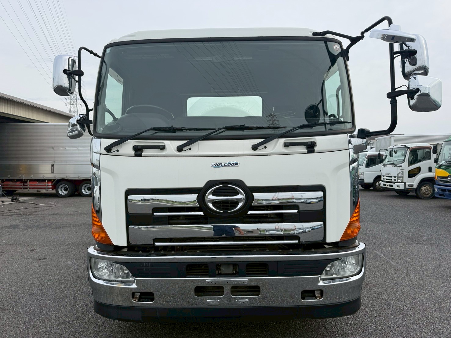 日野 大型 プロフィア ミキサー QKG-FS1AKAA