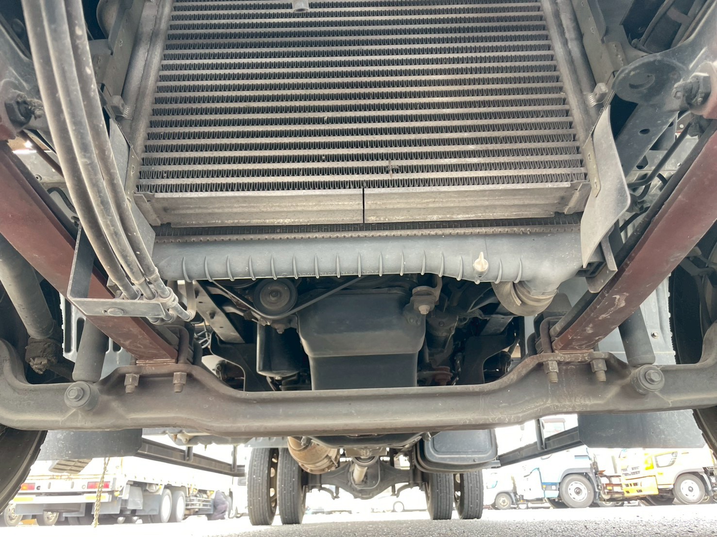 日野 中型ワイド レンジャー 平ボディ TKG-FC9JKAP