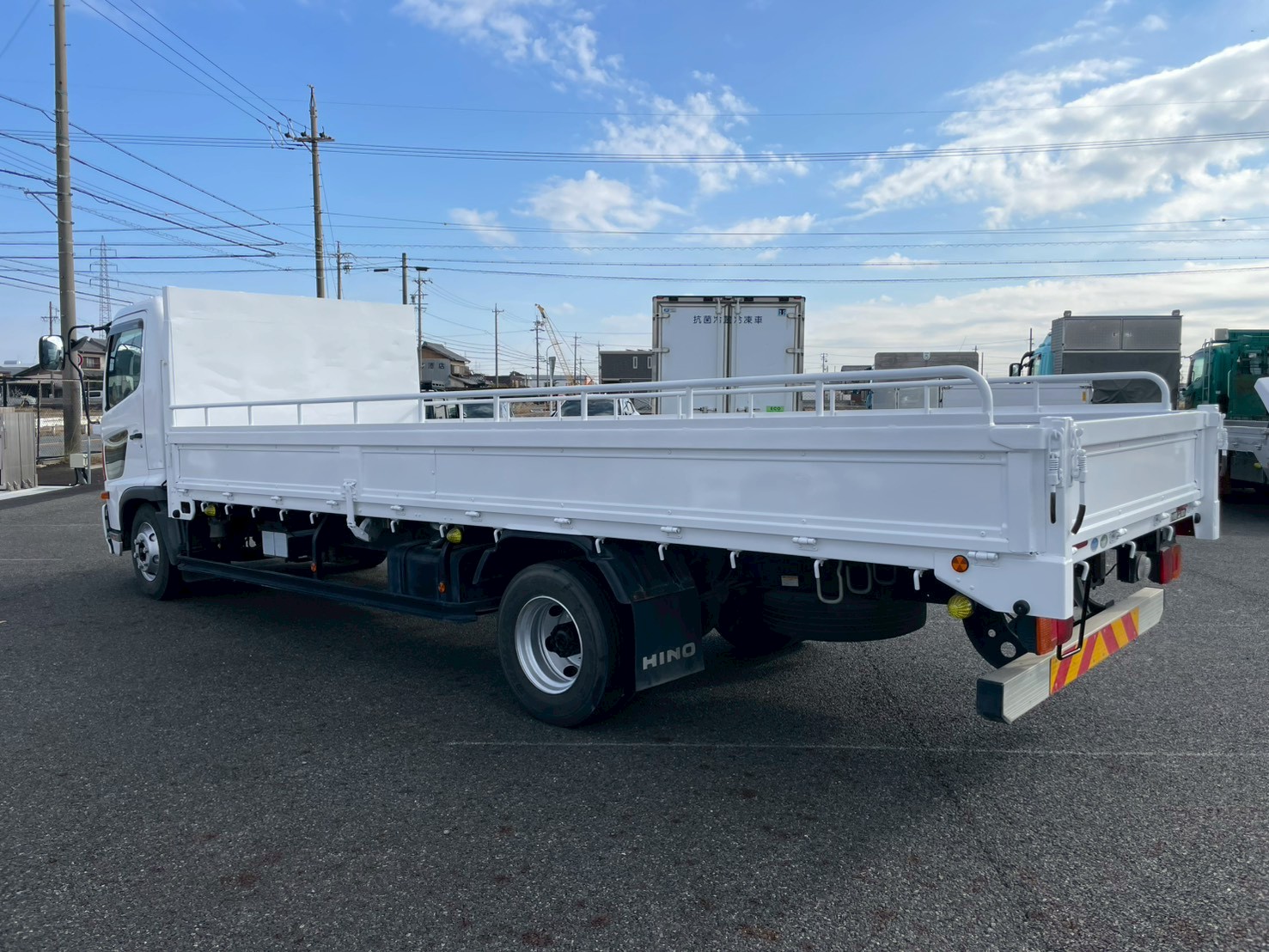 日野 中型標準  平ボディ TKG-FC9JKAP