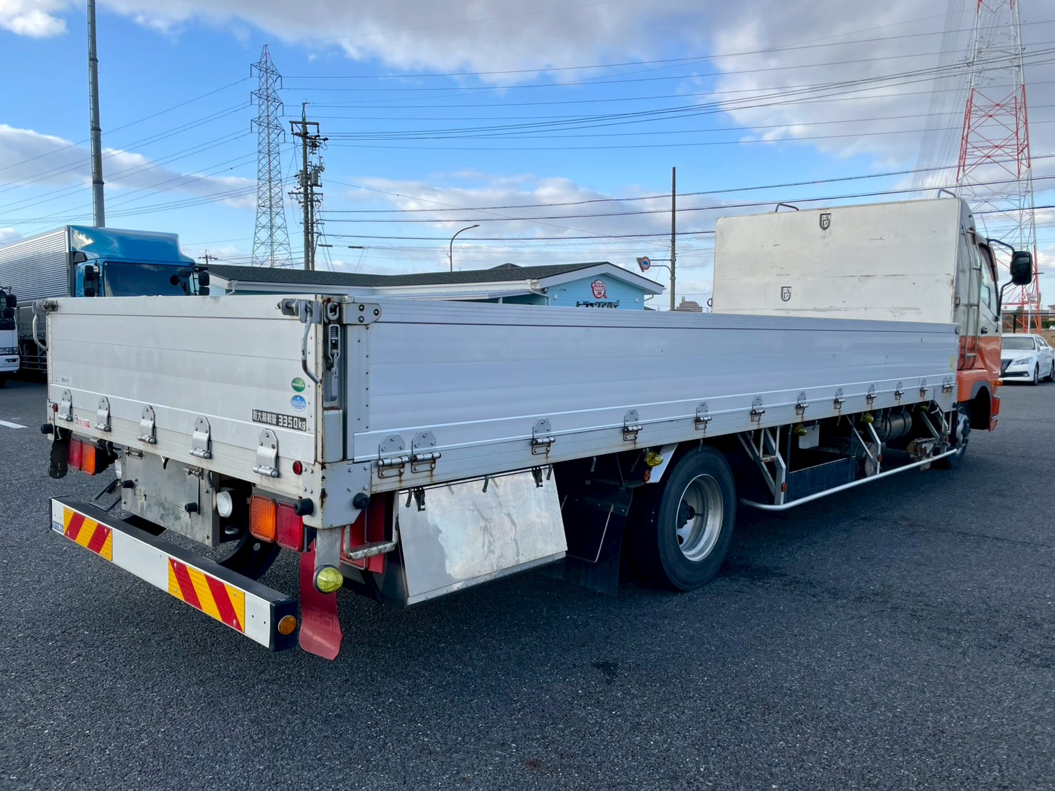 三菱 中型ワイド  平ボディ TKG-FK61F