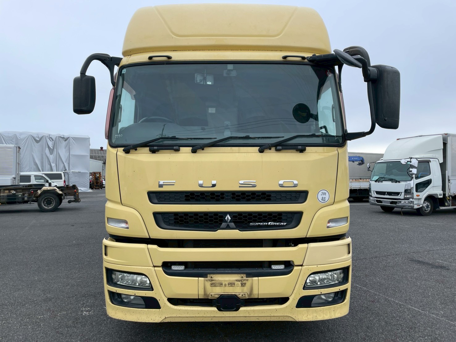 三菱 10t超  アルミウィング QKG-FS54VZ