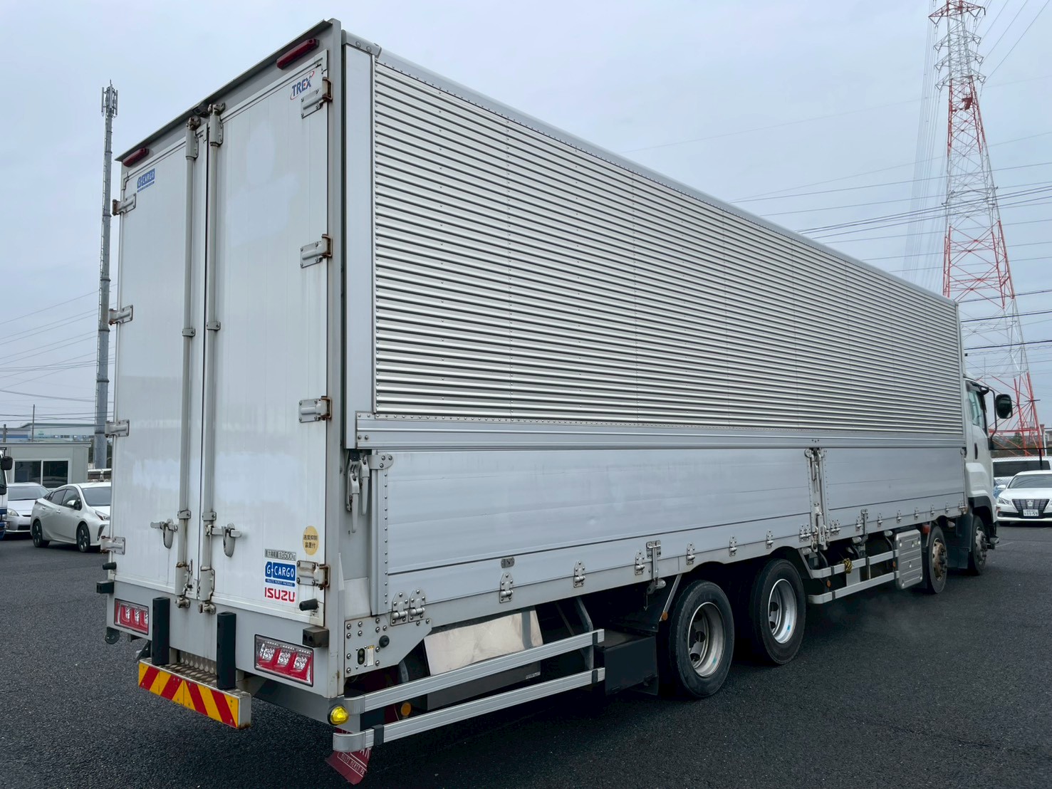 いすゞ 10t超 ギガ アルミウィング 2PG-CYJ77C