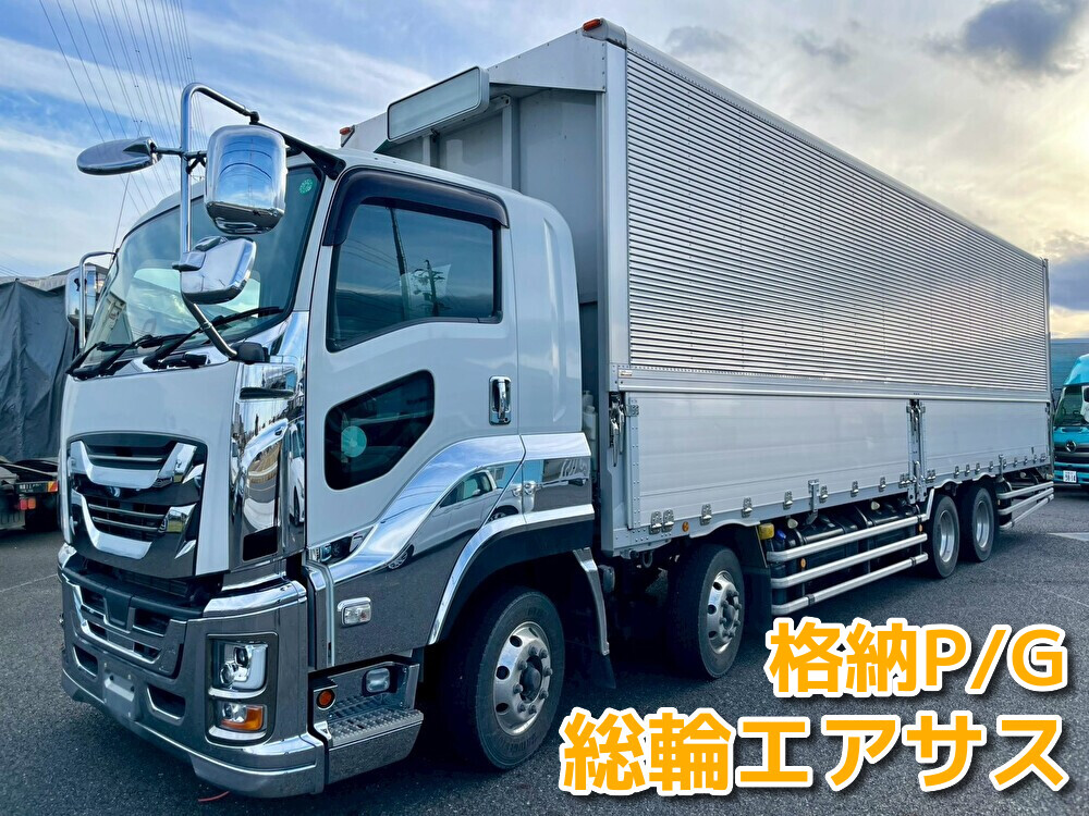 いすゞ 10t超 ギガ アルミウィング 2PG-CYJ77CA