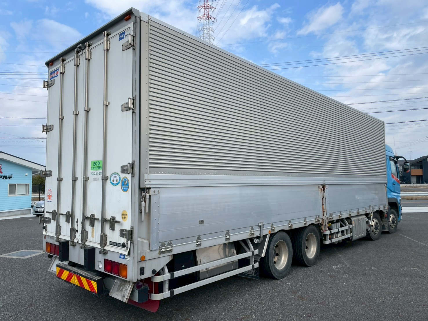 三菱 10t超 スーパーグレート アルミウィング 2PG-FS74HZ