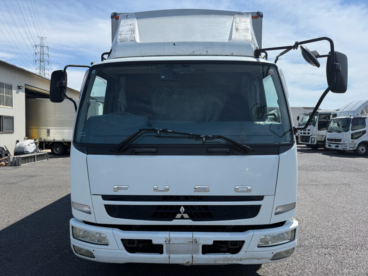 三菱 中型ワイド  アルミウィング PDG-FK64F