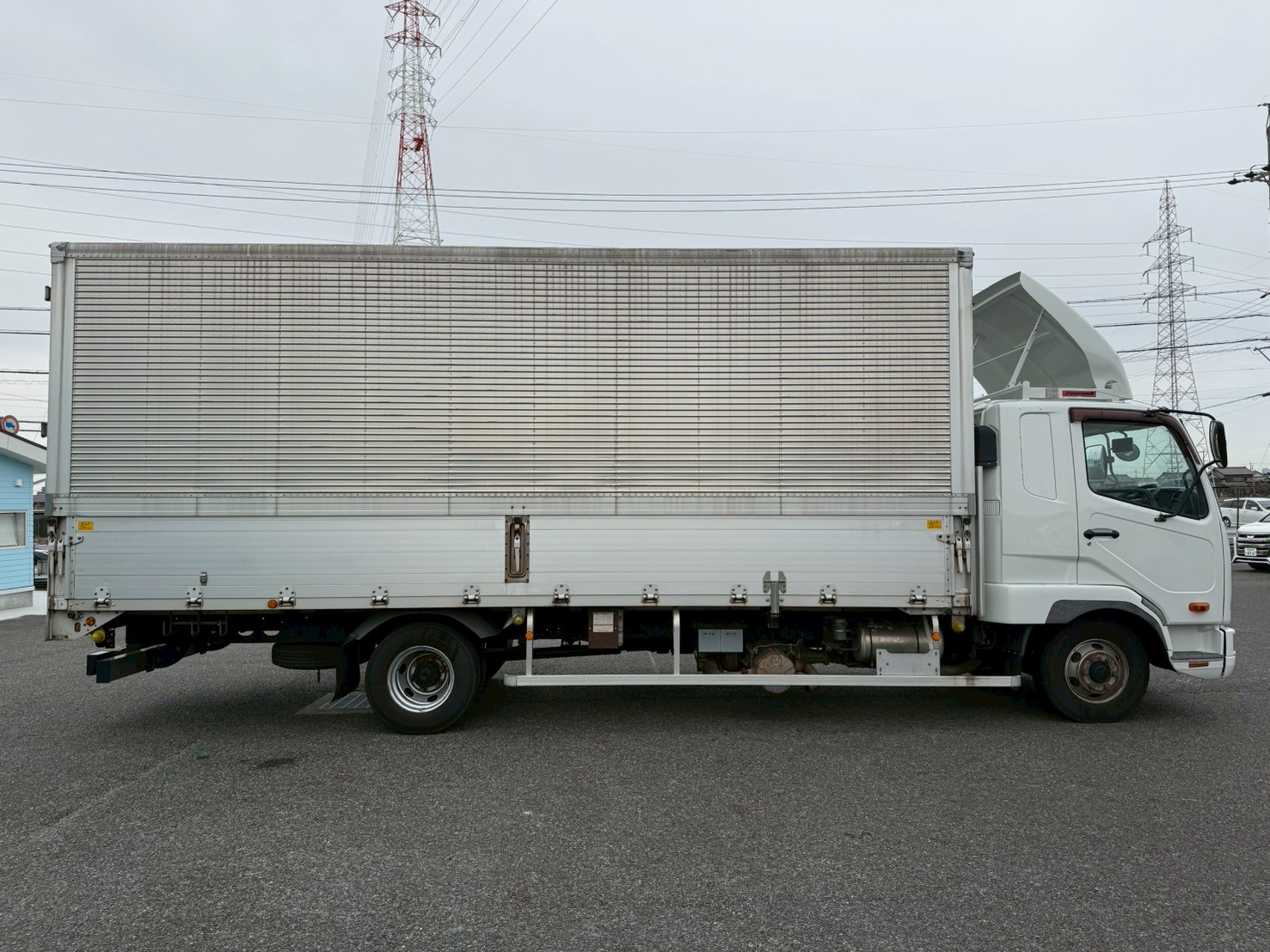 三菱 中型ワイド  アルミウィング TKG-FK61F