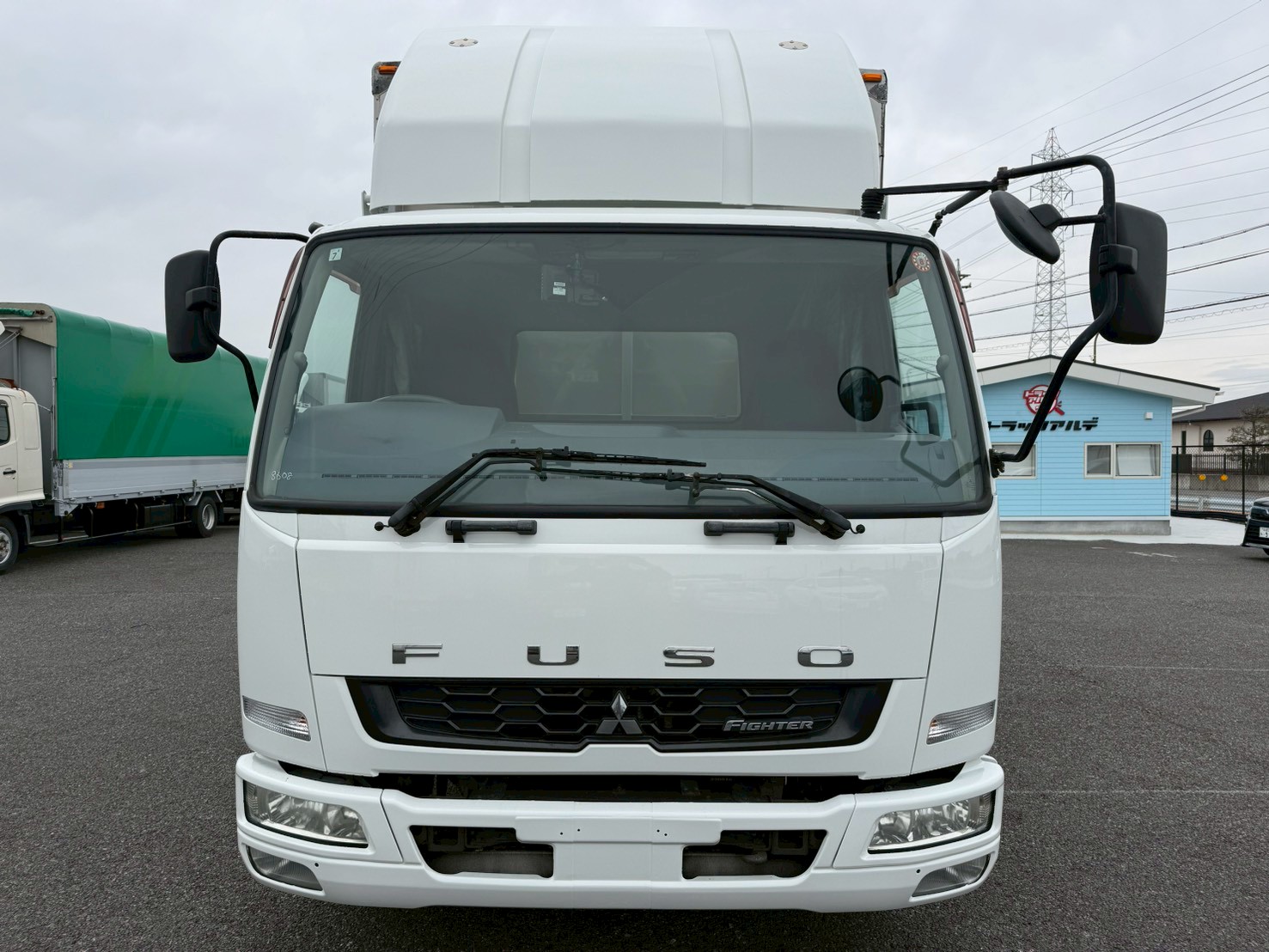 三菱 中型ワイド  アルミウィング TKG-FK61F