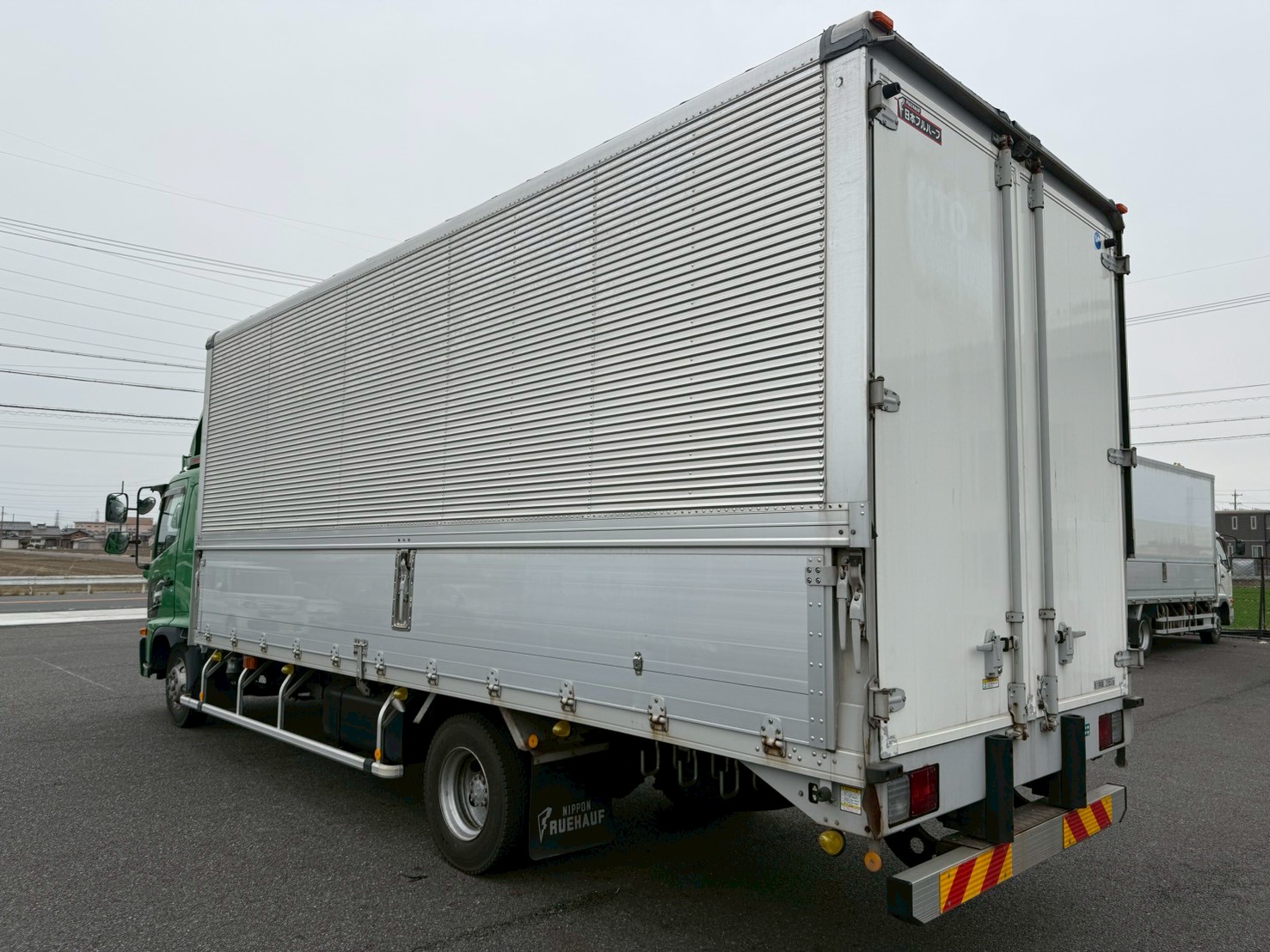 日野 中型ワイド  アルミウィング 2KG-FD2ABA