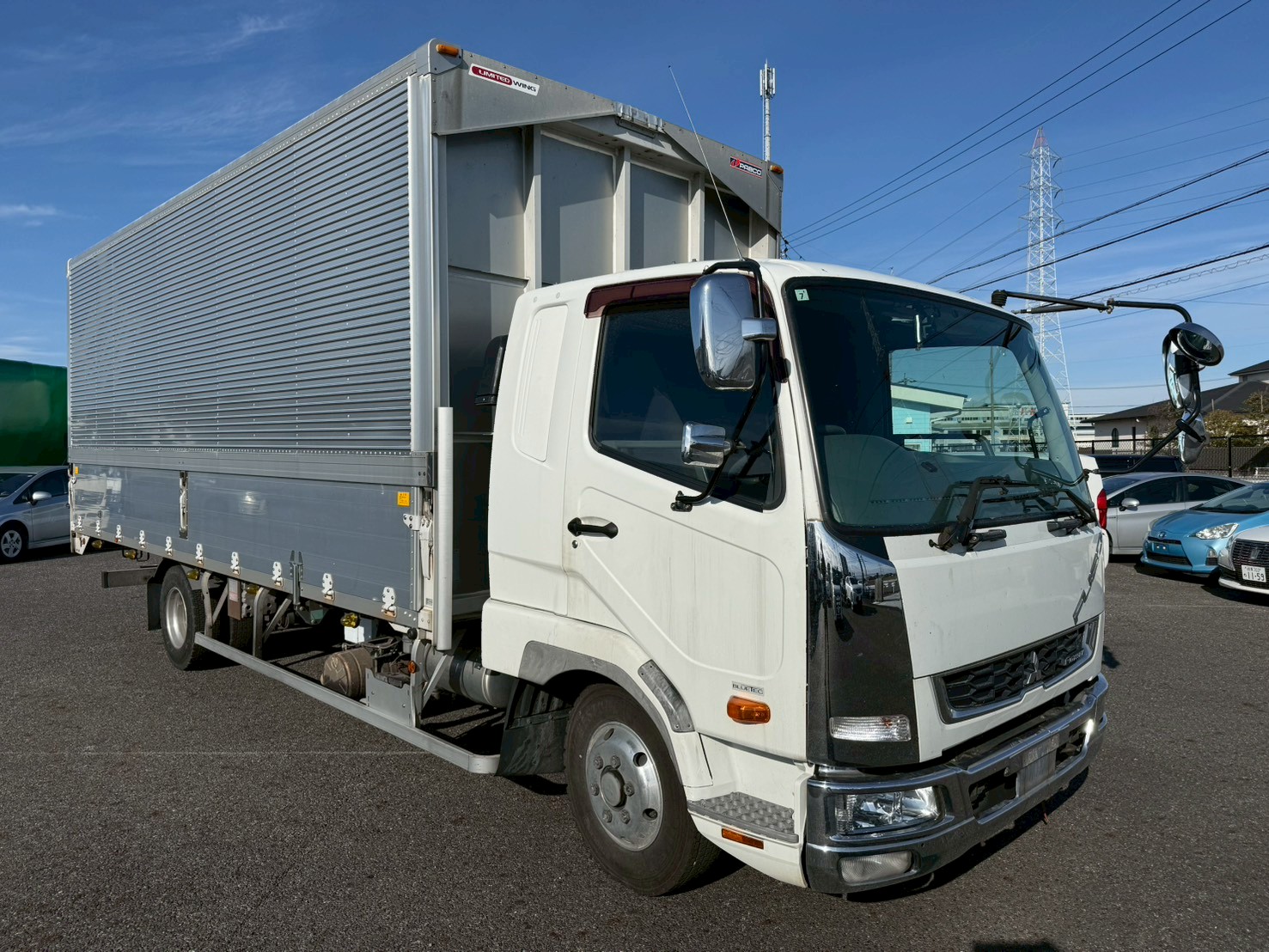 三菱 中型ワイド ファイター アルミウィング TKG-FK64F