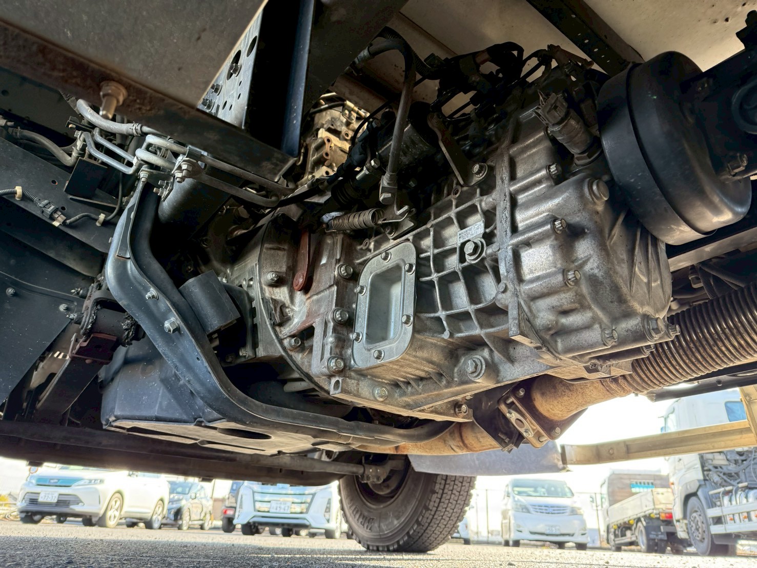 三菱 中型ワイド ファイター アルミウィング TKG-FK64F