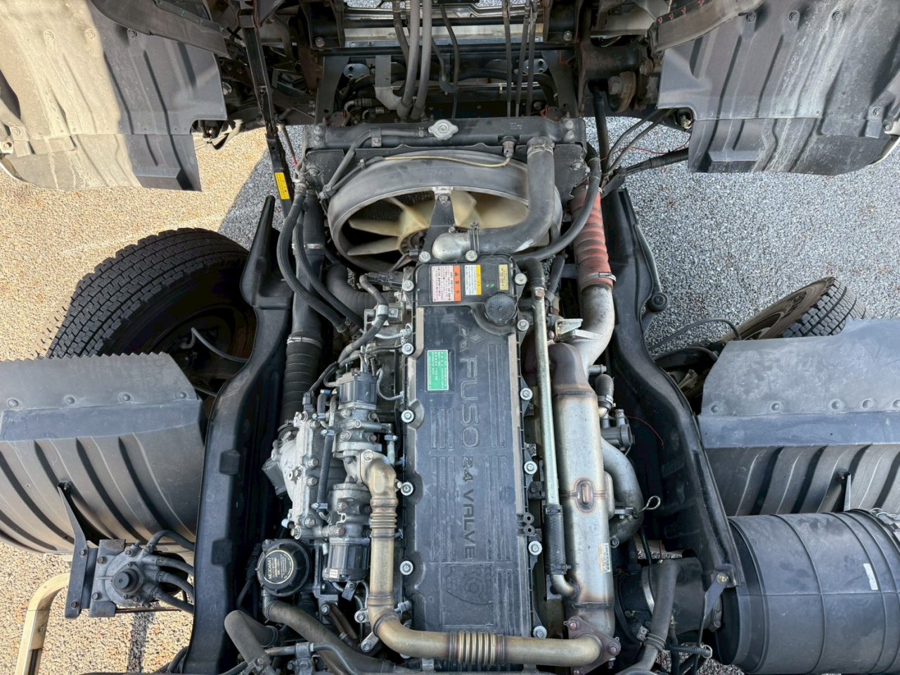 三菱 中型ワイド ファイター アルミウィング TKG-FK64F