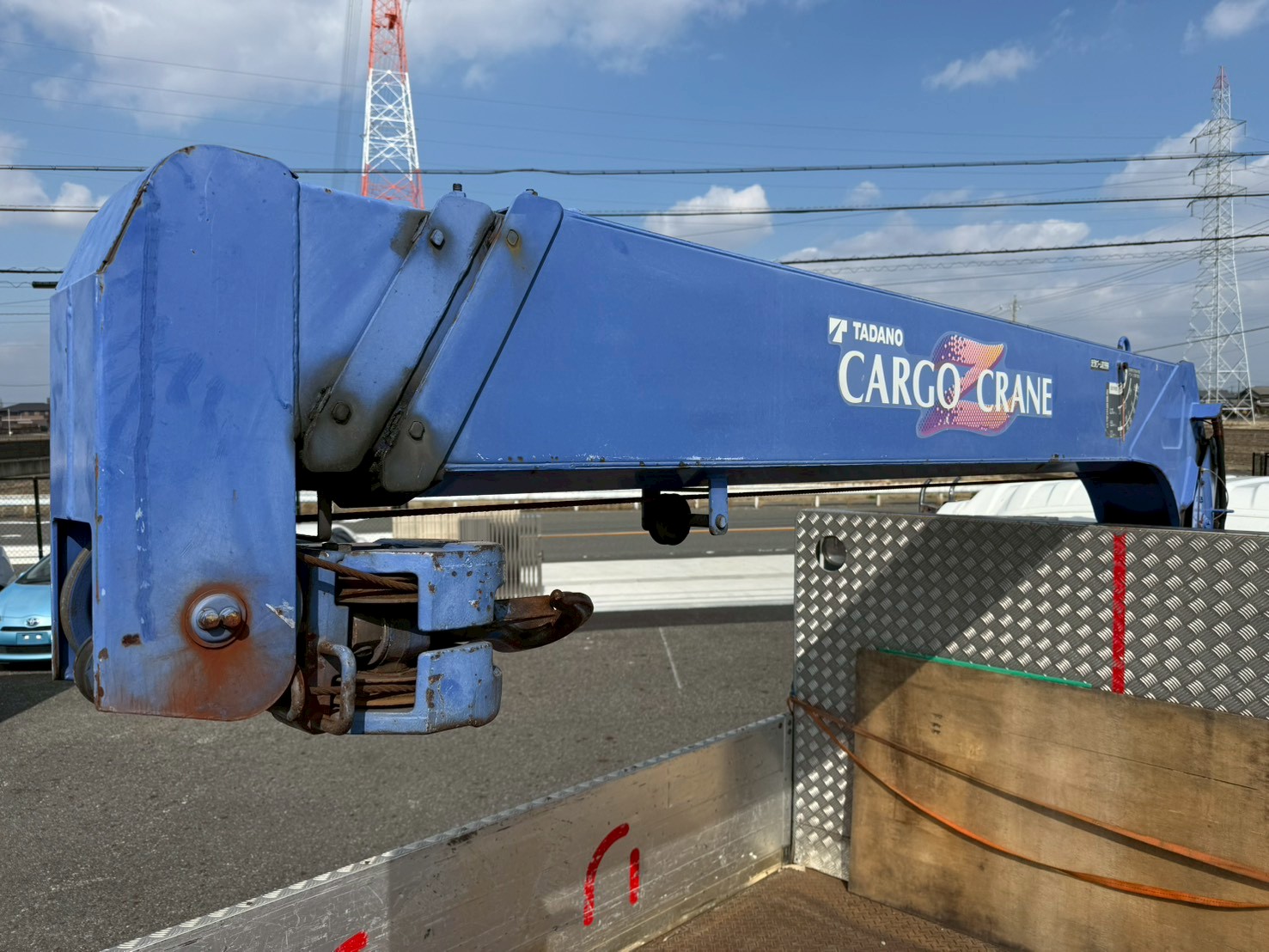 いすゞ 中型増トンワイド  クレーン３段 SKG-FSR90S2