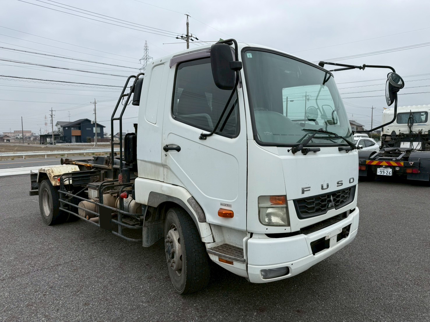 三菱 中型増トン標準  アームロール LKG-FK62FZ