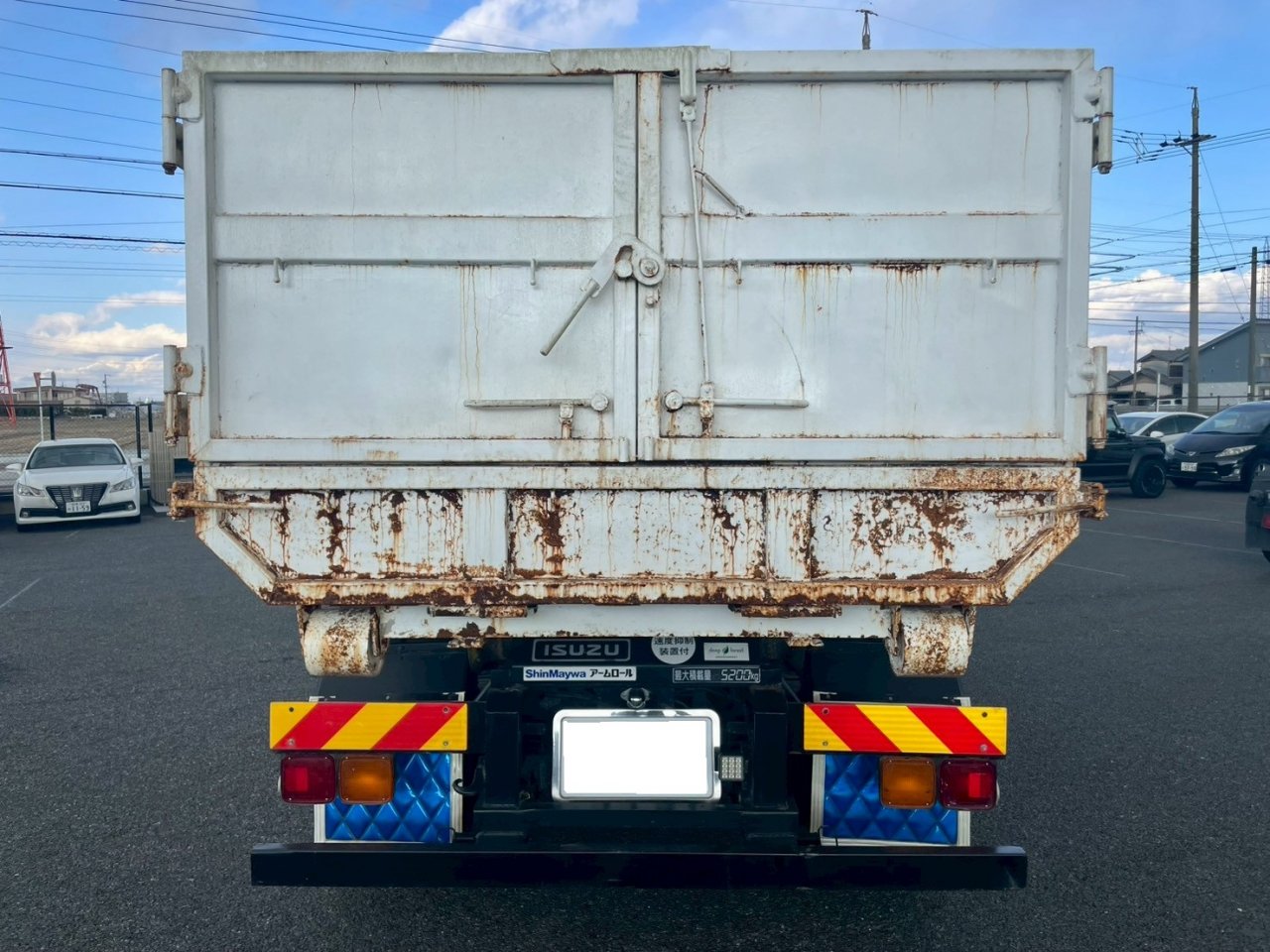 いすゞ 中型増トン標準 フォワード アームロール PKG-FSR34S2