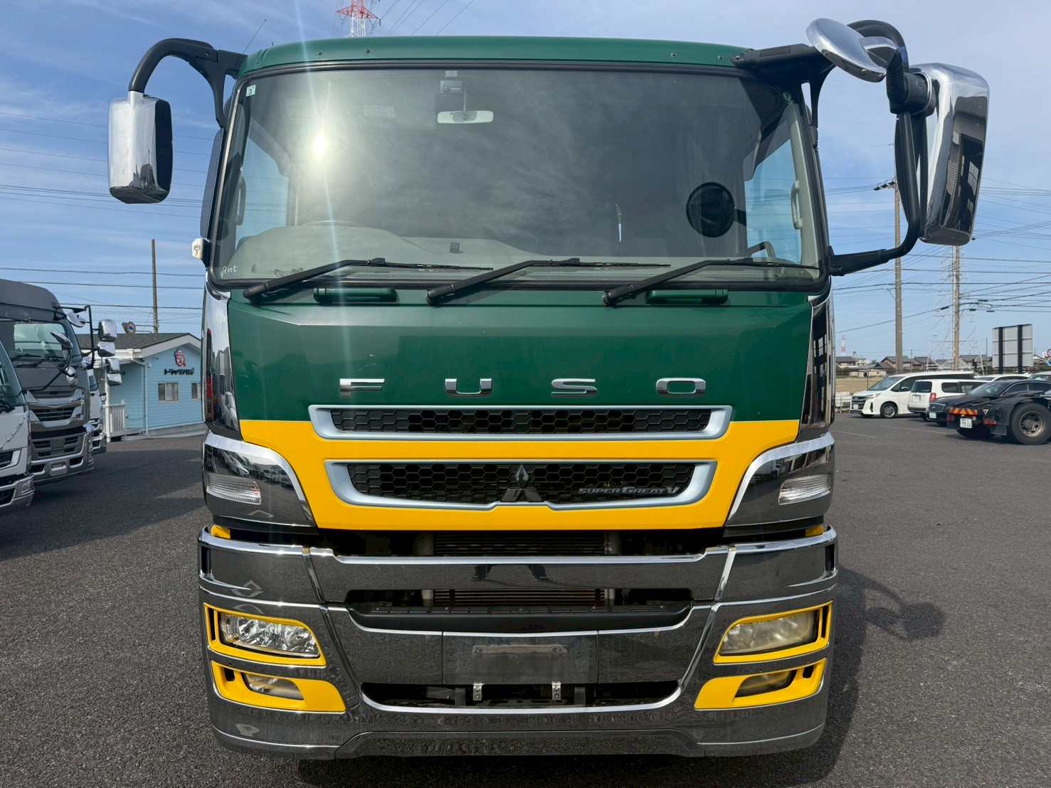 三菱 10t超 スーパーグレート トラクタ QKG-FV60VJR