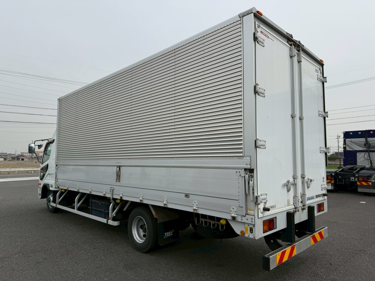 三菱 中型ワイド  アルミウィング TKG-FK61F