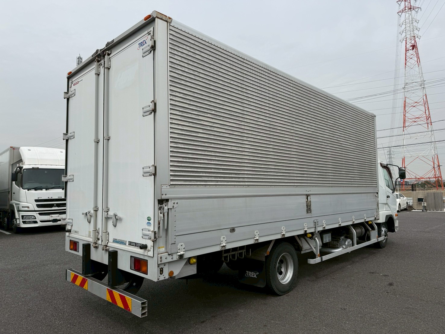 三菱 中型ワイド  アルミウィング TKG-FK61F